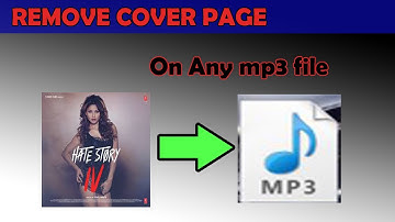 How to add or remove album art cover image ? | Remove or change Album art image | Bully Sir