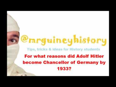 Adolf Hitler is named chancellor of Germany