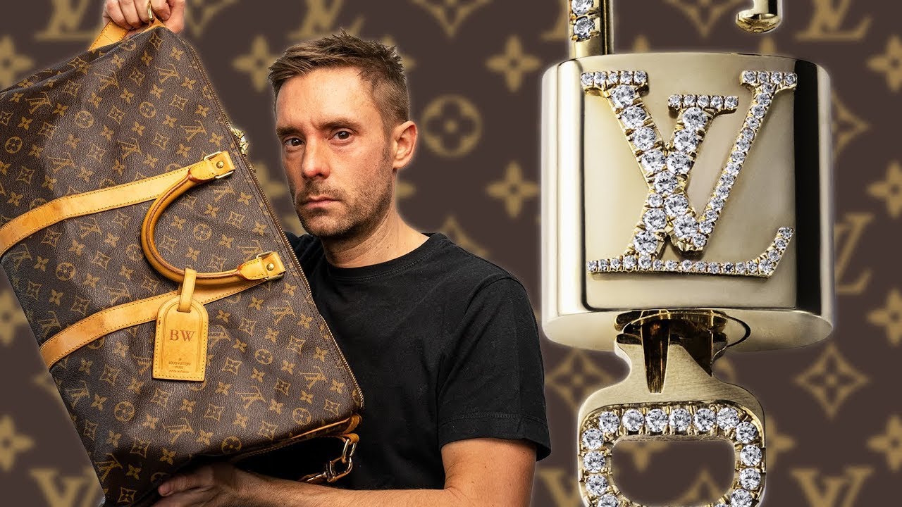 Custom Louis Vuitton Bag With Gold & Diamonds 