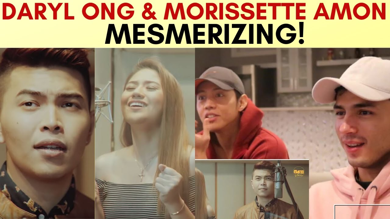 DARYL ONG | MORISSETTE AMON | YOU ARE THE REASON | REACTION VIDEO BY REACTIONS UNLIMITED