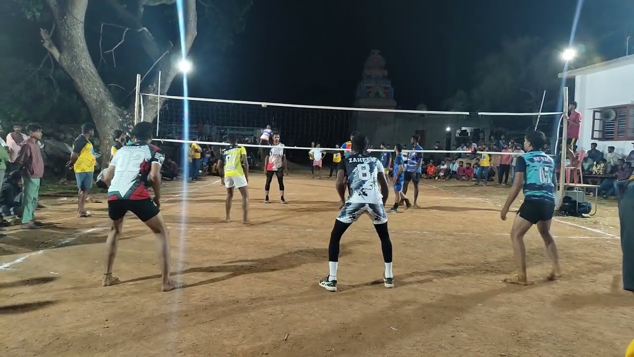 kerebilchi v/s shivamoga volleyball SET-02 🔥 zaheer,pacchi,Sunil,farouq, holalkere Jafar 🤯💥 match