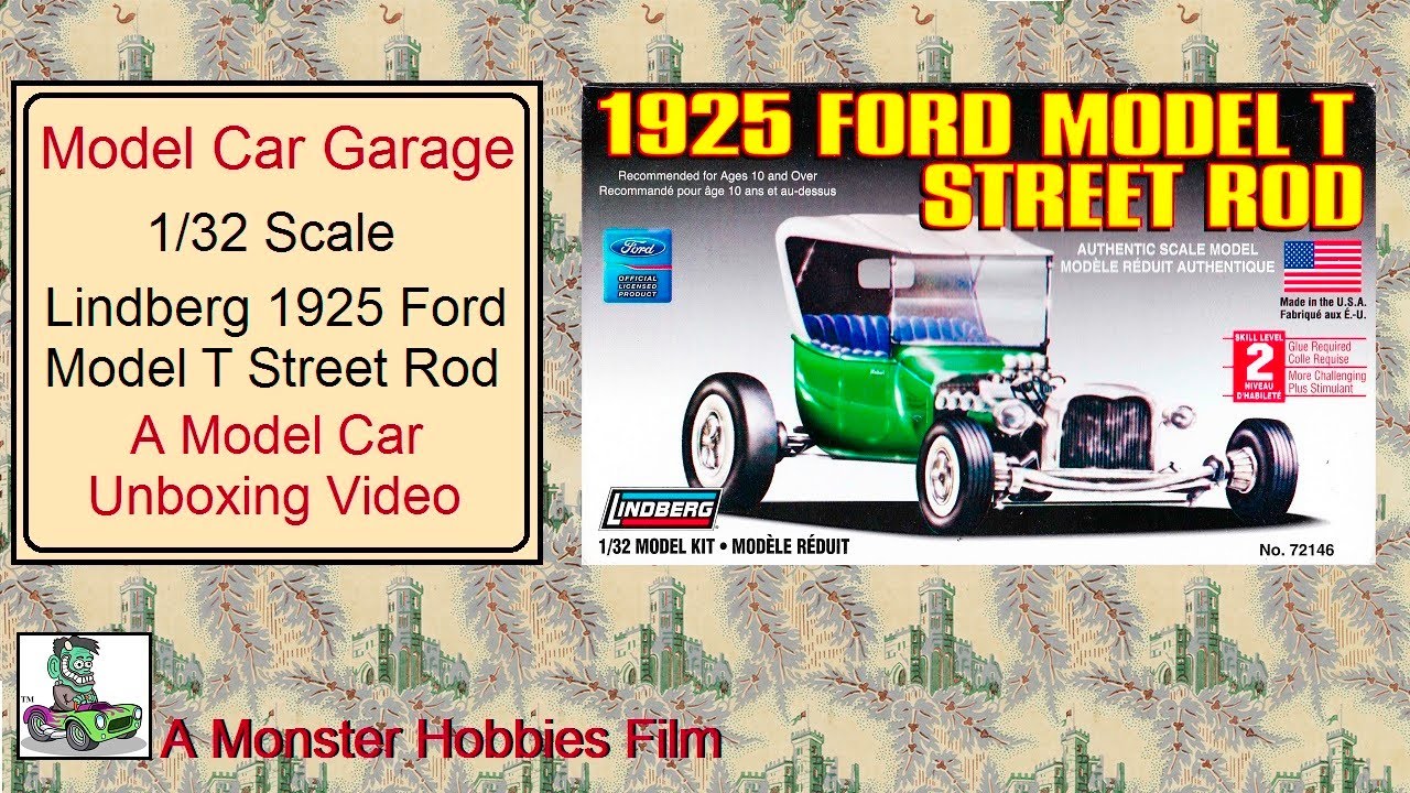 スケールモデルキット【激レア】1925 FORD MODEL T STREET ROD