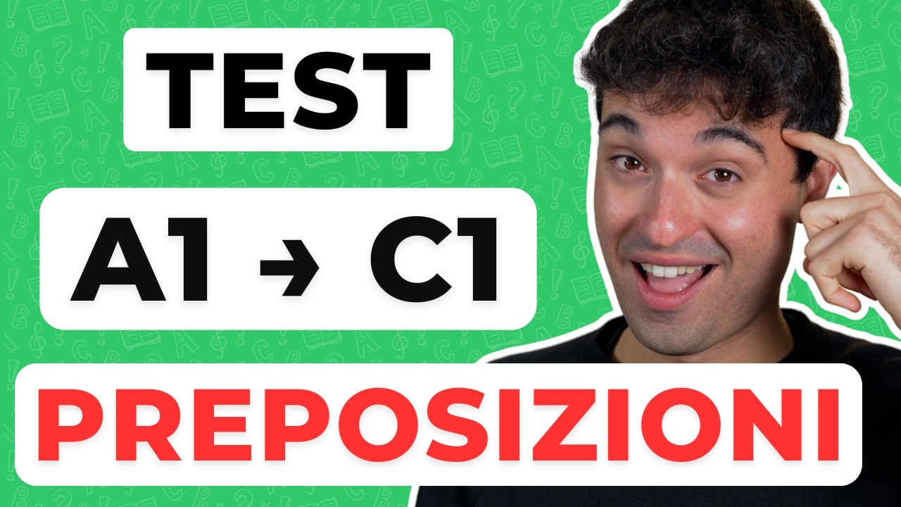 NON fare questi ERRORI con le PREPOSIZIONI in Italiano!