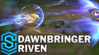 Dawnbringer Riven Skin Spotlight - Pre-Release - League of Legends