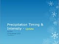 Precipitation timing for Sunday's weather system on Nov 15, 2015.