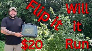 WILL THIS CHEAP GENERATOR RUN ,IF SO LETS FLIP IT ON MARKETPLACE!!