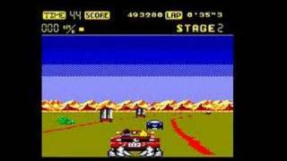 アウトラン 移植ゲーム動画 / レゲー 比較 アーケード マークⅢ