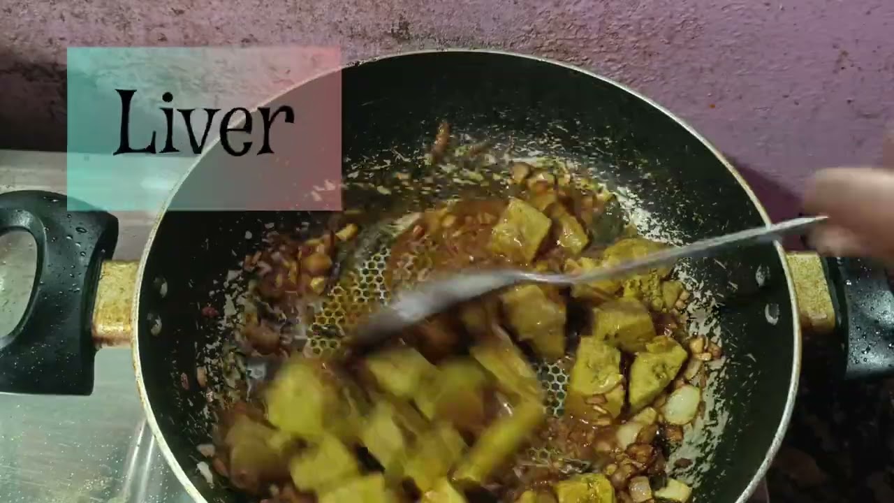 Mutton Liver Pepper Fry # mutton Liver varuval# live fry.....😋