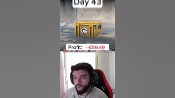 Day 43| 🔓 Opening a case daily until we get a gold #cs2 #slots #csgo #caseopening #gold #gambling