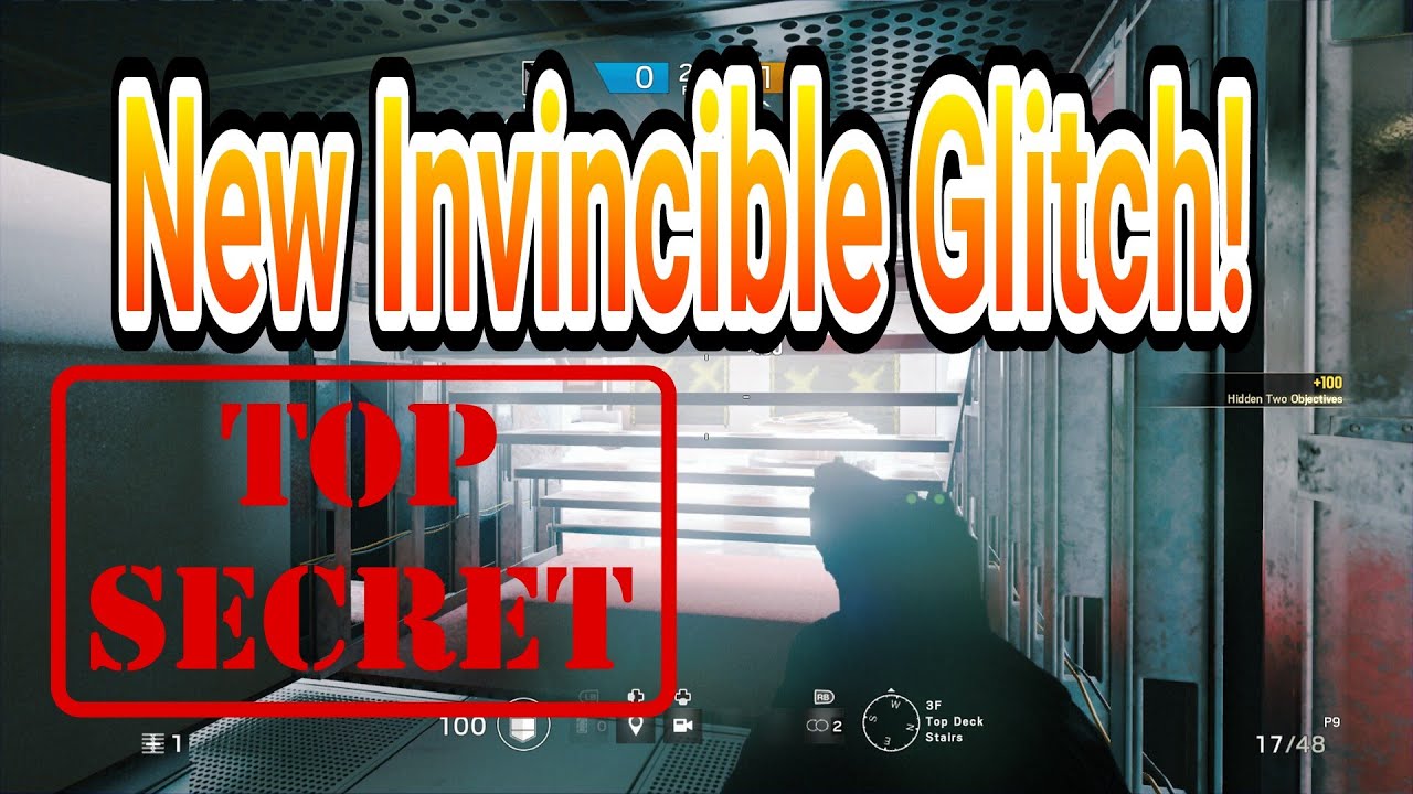 RAINBOW SIX SIEGE- New Invincible Glitch On Yacht!!