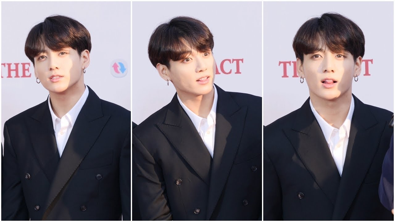 190424 방탄소년단 정국 레드카펫 BTS JUNGKOOK Red Carpet 4K 직캠 @ 더팩트 뮤직 어워즈 by Spinel