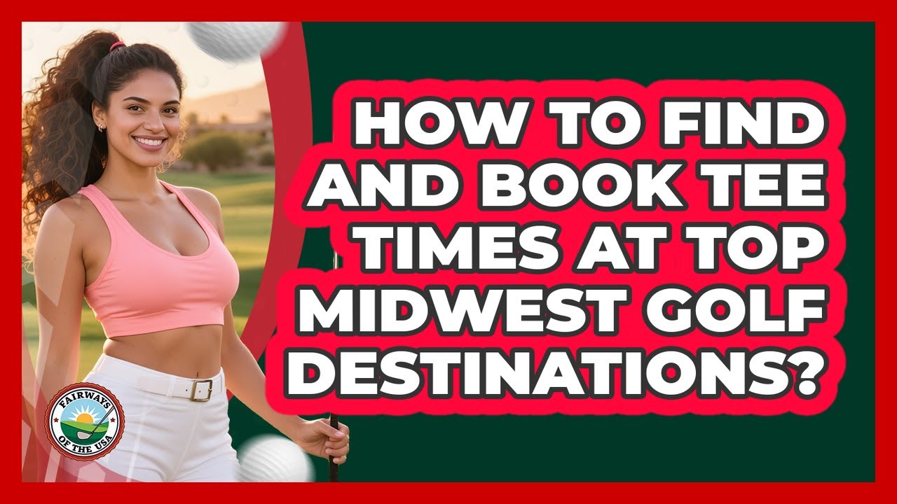 How To Find And Book Tee Times At Top Midwest Golf Destinations? - Fairways of the USA