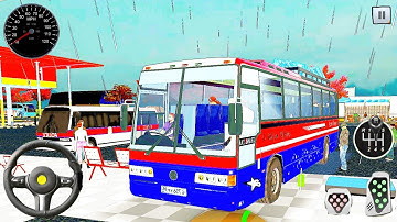 Real Bus Driver Experience on Dangerous Roads | Bus Simulator Android Game !