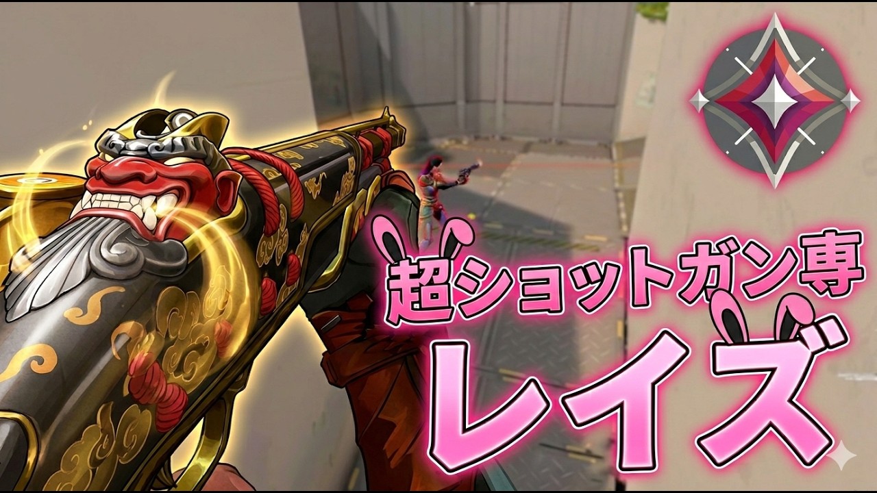 敵をバットエンドに導く超ショットガン専レイズ【初心者必見】【ショットガンキル1万越え】【VALORANT】