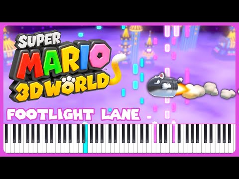 Footlight Lane - Super Mario 3D World