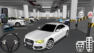 Stealing Audi A5 From Car Parking Building - 3d Driving Class 2024 - best Android Gameplay screenshot 2