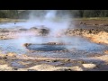 Geyser Eruption at Geysir, Iceland