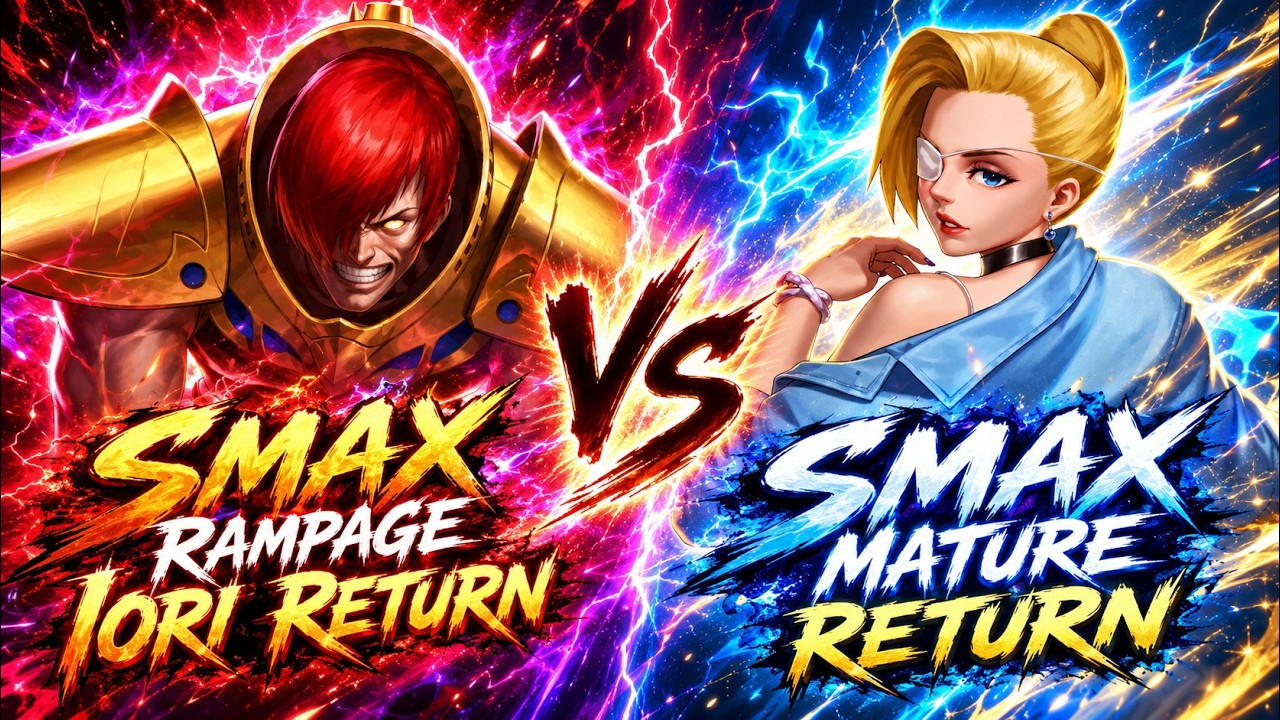 ღ KOF98UMOL ✪ SMAX RAMPAGE IORI RETURN vs SMAX MATURE RETURN