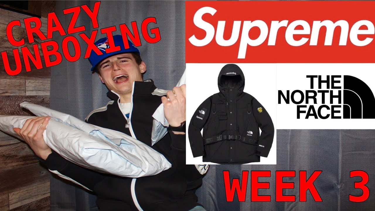 CRAZY SUPREME TNF UNBOXING!! SS20 Week 3