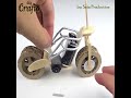 Diy superbike motorcycle from cardboard credit sata production