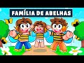 Fui adotada pela famlia de abelhas no roblox