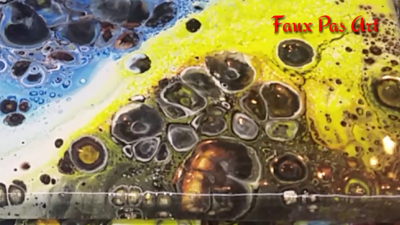 Flip cup with Rainx fluid art - YouTube
