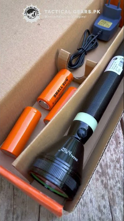 SMALL SUN RECHARGEABLE FLASHLIGHT ZY T98