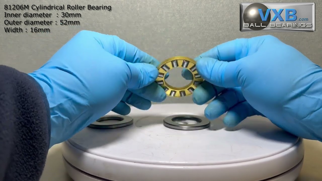 Comparison 30mm inner diameter Thrust Bearings 81206M vs Thrust Ball Bearing 51306