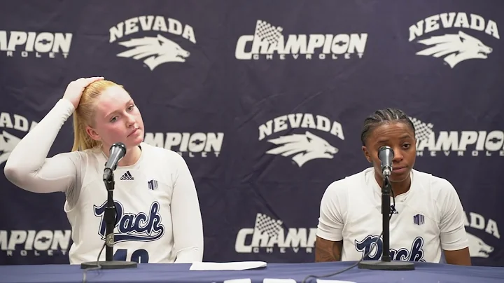 Megan Ormiston, Victoria Davis Postgame vs. Pacifi...