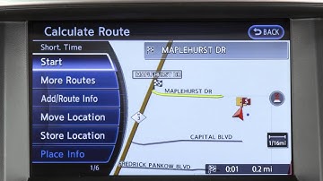2015 Infiniti QX60   Navigation Functions Disabled While Driving if so equipped
