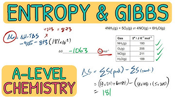 Thermodynamics: Entropy and Gibbs Free Energy - Exam Question｜A-Level Chemistry (AQA)