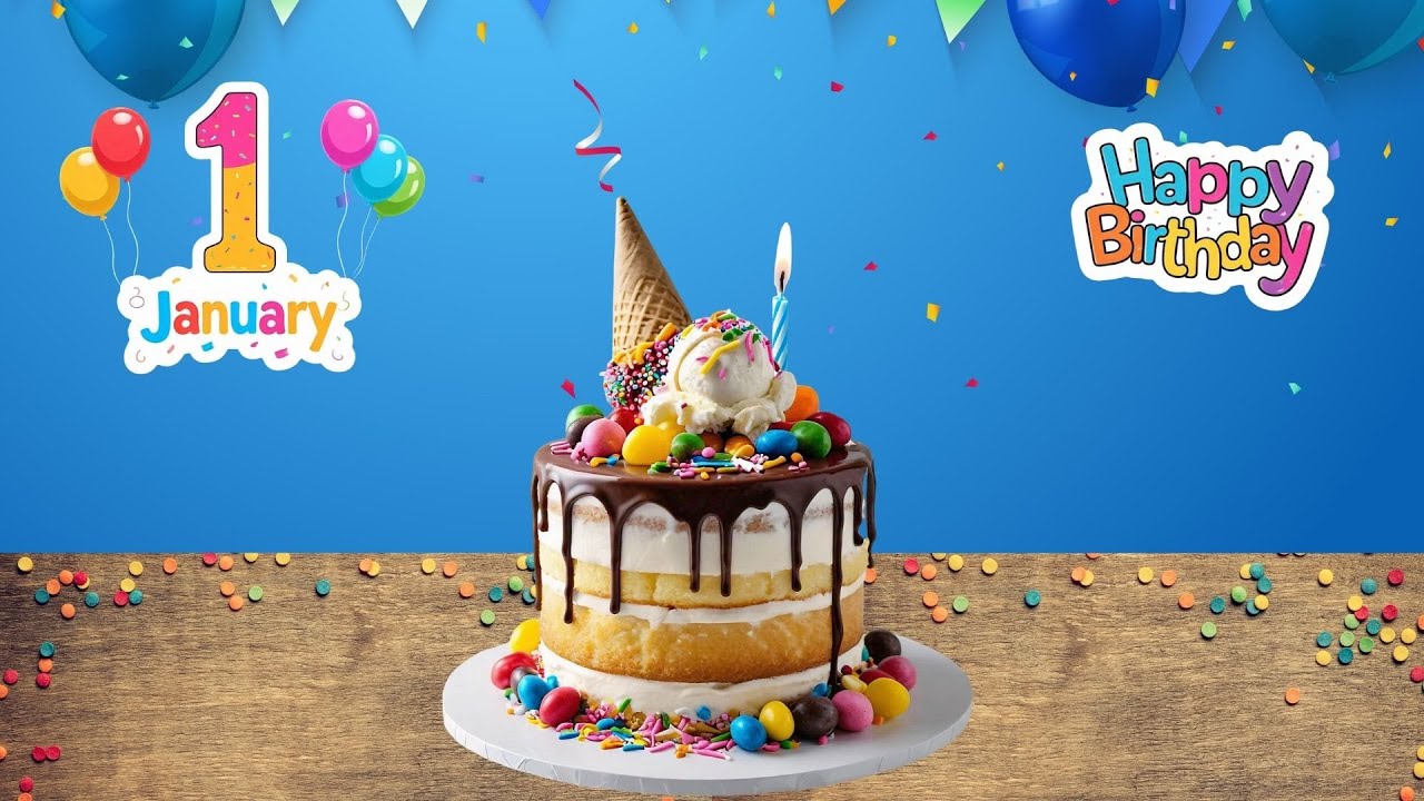 1 January | Happy birthday to you | Best Happy Birthday Wishes