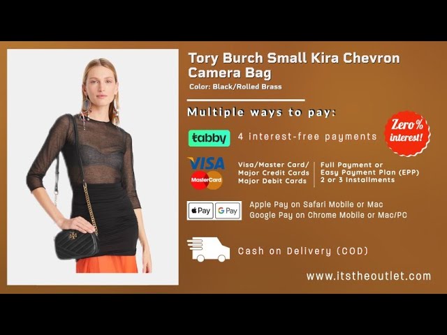 Tory Burch Kira Chevron Small Convertible Shoulder Bag SKU: 9450746 