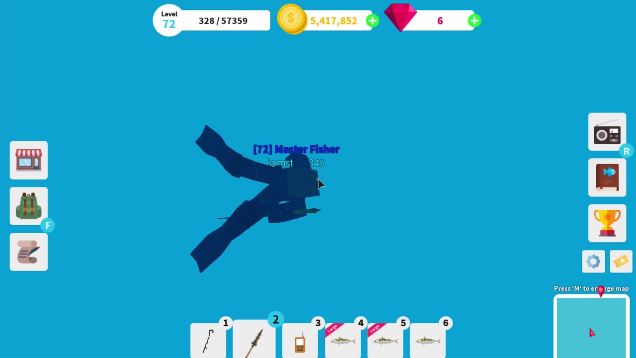 Trying to get the Shark egg in Fishing Simulator YouTube