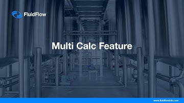FluidFlow Multi Calc Feature