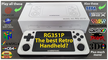 Anbernic RG351P - The BEST retro handheld gaming machine?! Play Dreamcast, N64, Saturn, Amiga & MORE