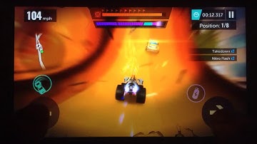 Hot Wheels Infinite Loop - Route T1. Section 12 | Tur-Bone Charged | 0:38.152