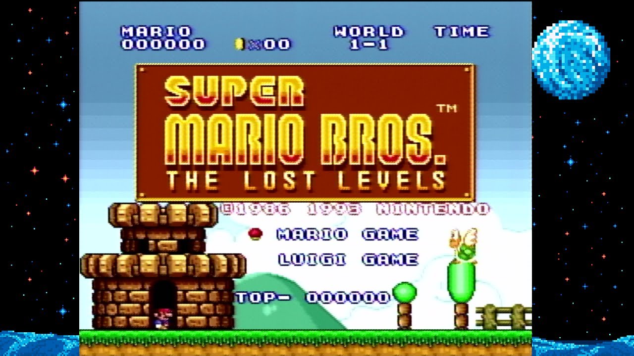 Super Mario Bros.: The Lost Levels (Part 1) - Super Mario All-Stars