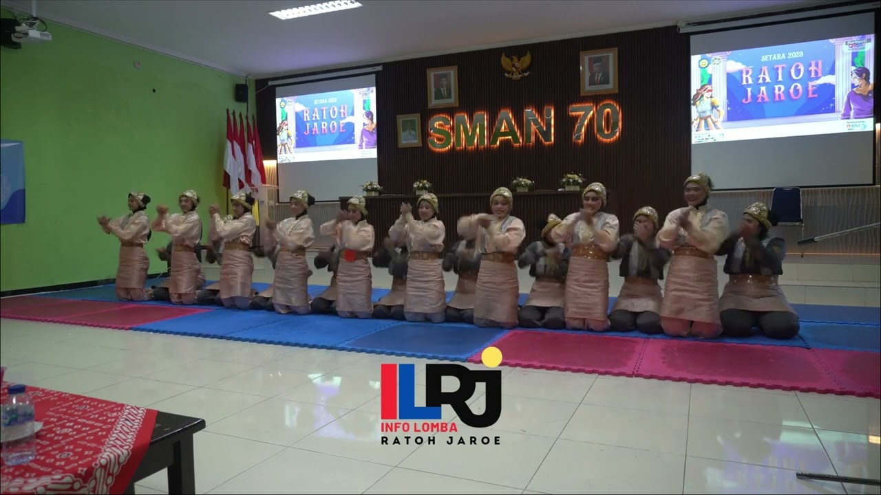 TARI RATOH JAROE SMAN 9 TANGSEL at SETARA 2023 SMAN 70 JAKARTA #infolombaratohjaroe #ratohjaroe