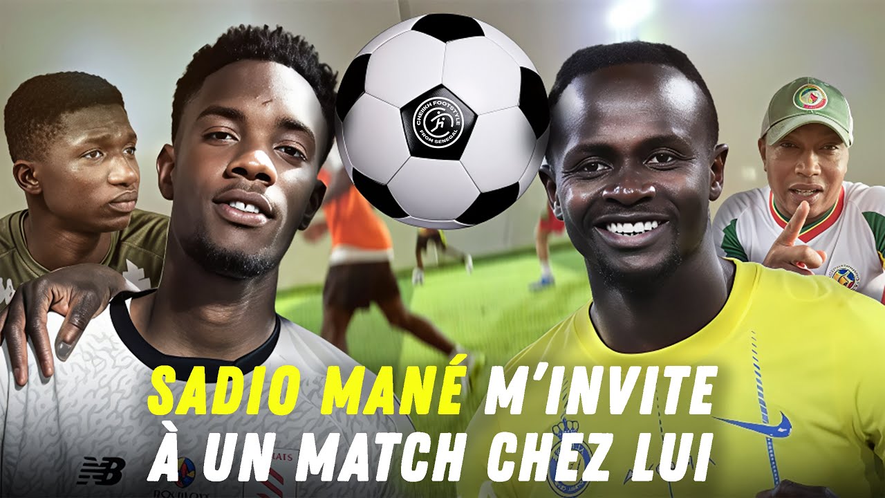 VLOG : Match chez Sadio Mané – El Hadji Diouf fatigue Lamine Camara sur son Ballon d’Or 😂