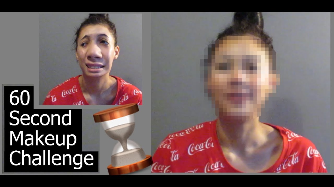 60 Second Makeup Challenge | Saffron Noble