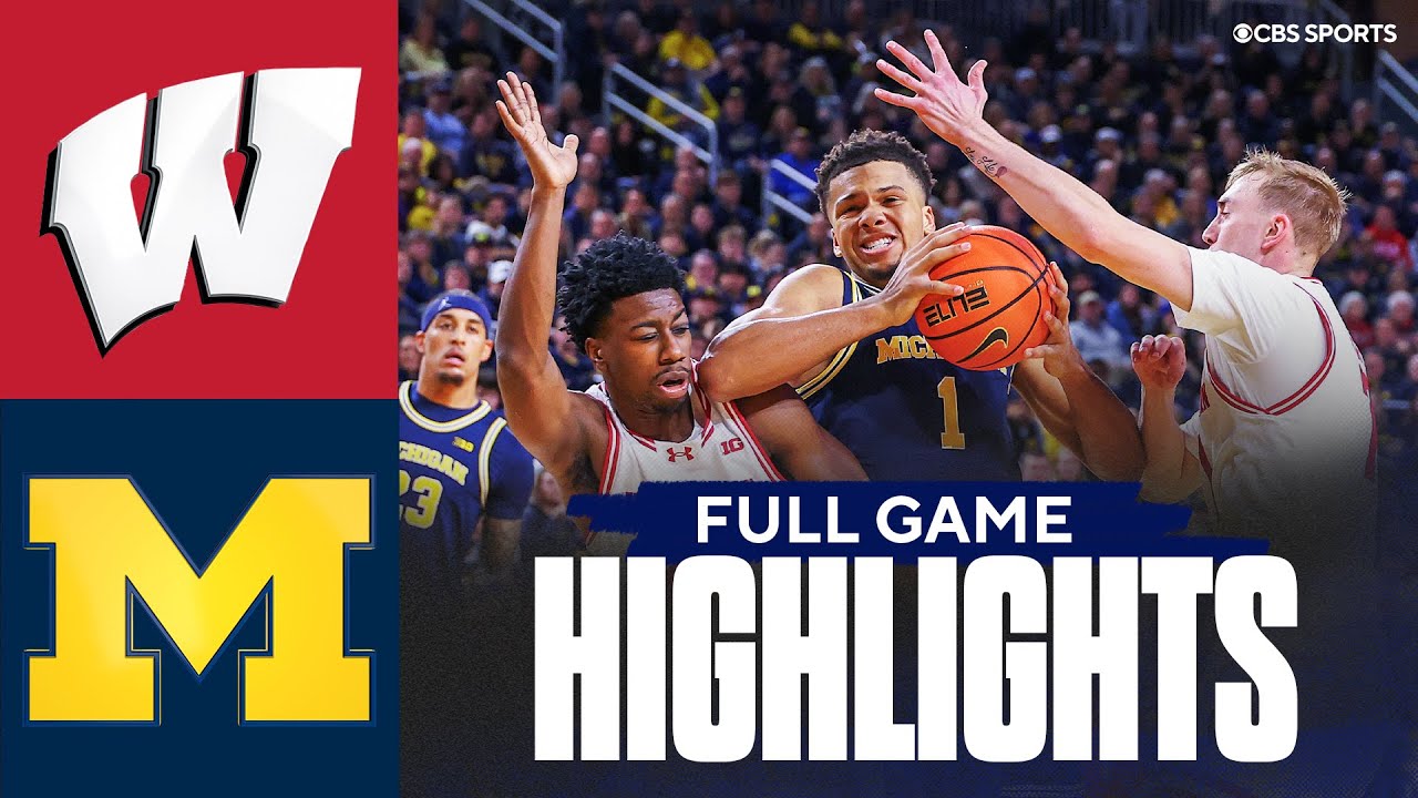Wisconsin Badgers vs. No. 2 Michigan Wolverines | Full Game Highlights ...