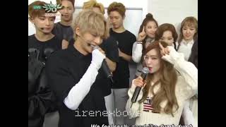 Irene X Monstax Moment At Mubank The Boys Cant Takes My Eyes Off You