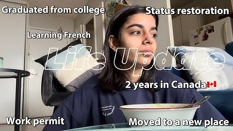 From expired study permit to status restoration 🇨🇦 + life update || Vibe wid Harshita #canadalife