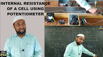 Internal Resistance of a Cell |Demonstration| Potentiometer |Class12 Physics |Current Electricity|HD