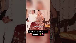 sunita marshal & hassan ahmed pics❤️?sunita wedding family pakistani celebrities mughal