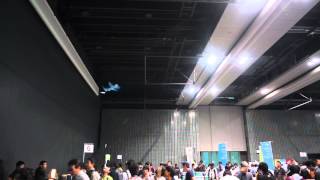 【Maker Faire 2013】3Dプリント羽ばたき飛行機