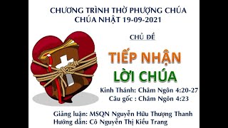 HTTL HUẾ - Chương trình thờ phượng Chúa - 19/09/2021