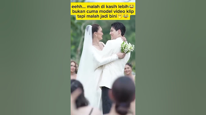 Dari fans berat menjadi suami yang di idolakan dulu , #maximebouttier #lunamayamenikah #wedding