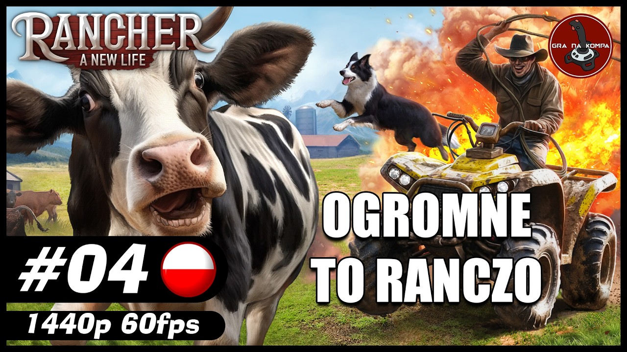 Ogromne to ranczo || #4 || Rancher: A new life gameplay PL